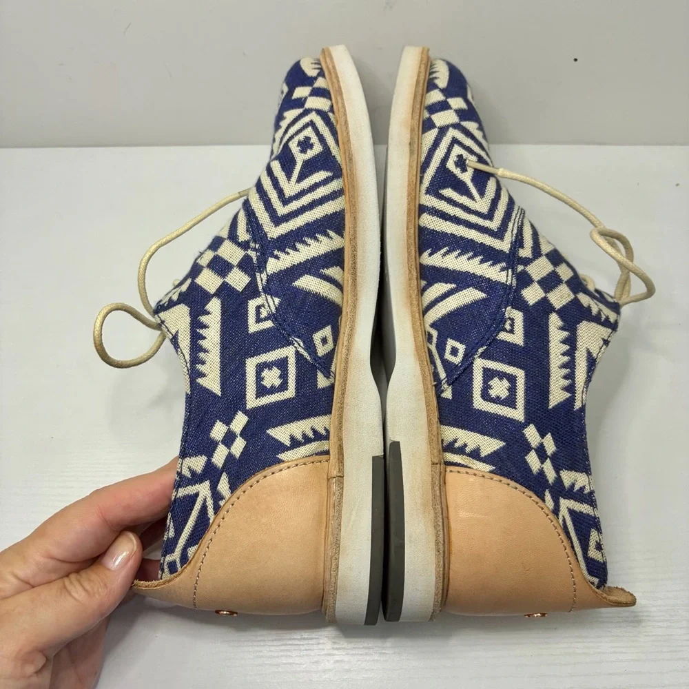 Thoroughcraft TCG Mohawk Blue Hampton Lace-Up Shoes Size 40